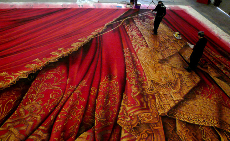 Bodas de Fígaro - Preceso de pintado